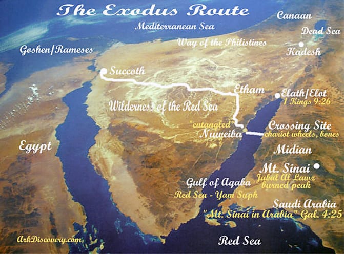 Uittocht van Israël uit Egypte